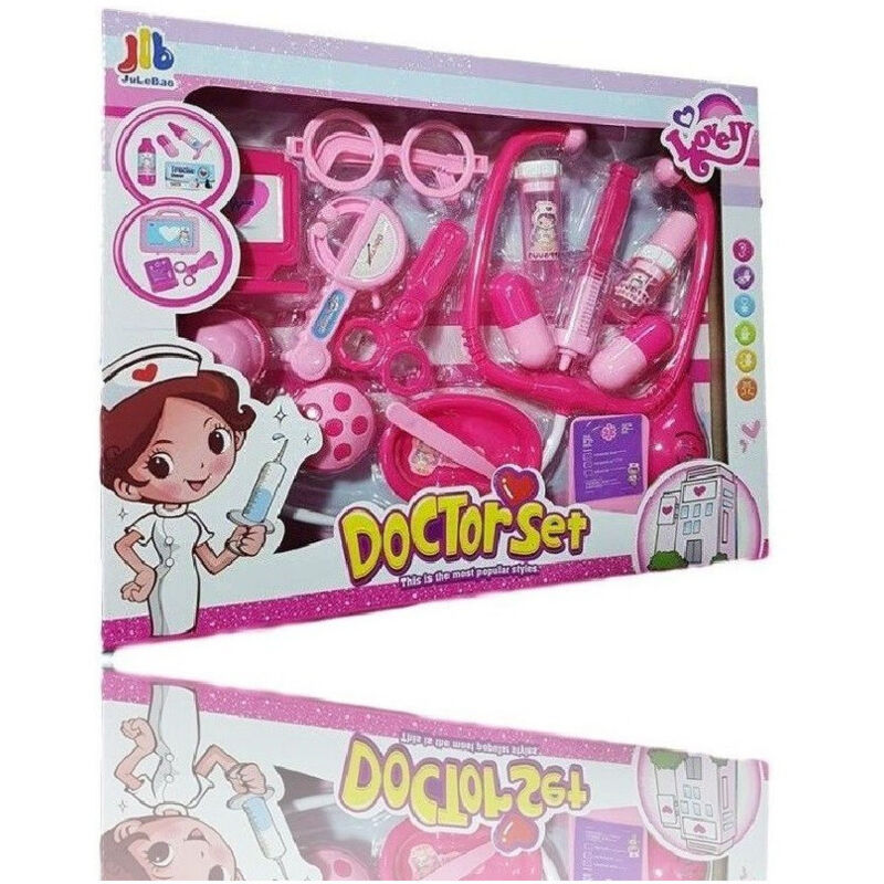 foto del prodotto doctor set accessori infermiera dottore gioco giocattolo bimba bambina trade shop traesio