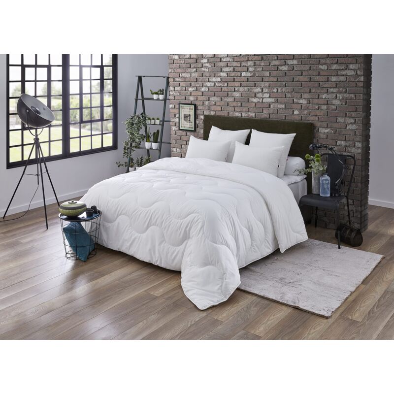foto del prodotto dodo piumino caldo ultra gonfiabile 220x240 per letto matrimoniale prodotto in francia piumino ultra maxiconfort thermolite morbido ed ecologico