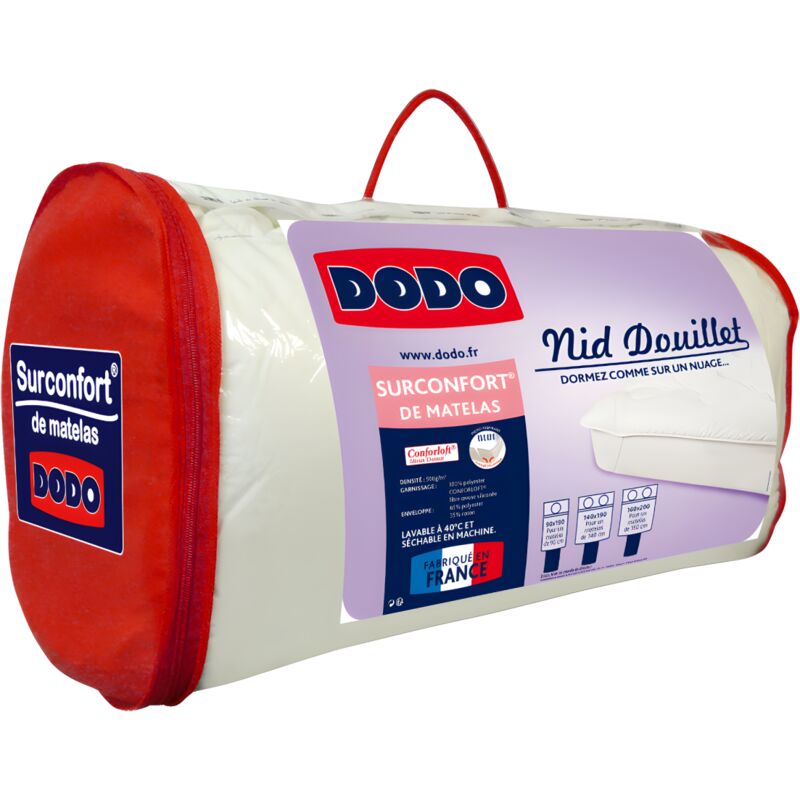 foto del prodotto dodo topper nid douillet 140 x 190 cm
