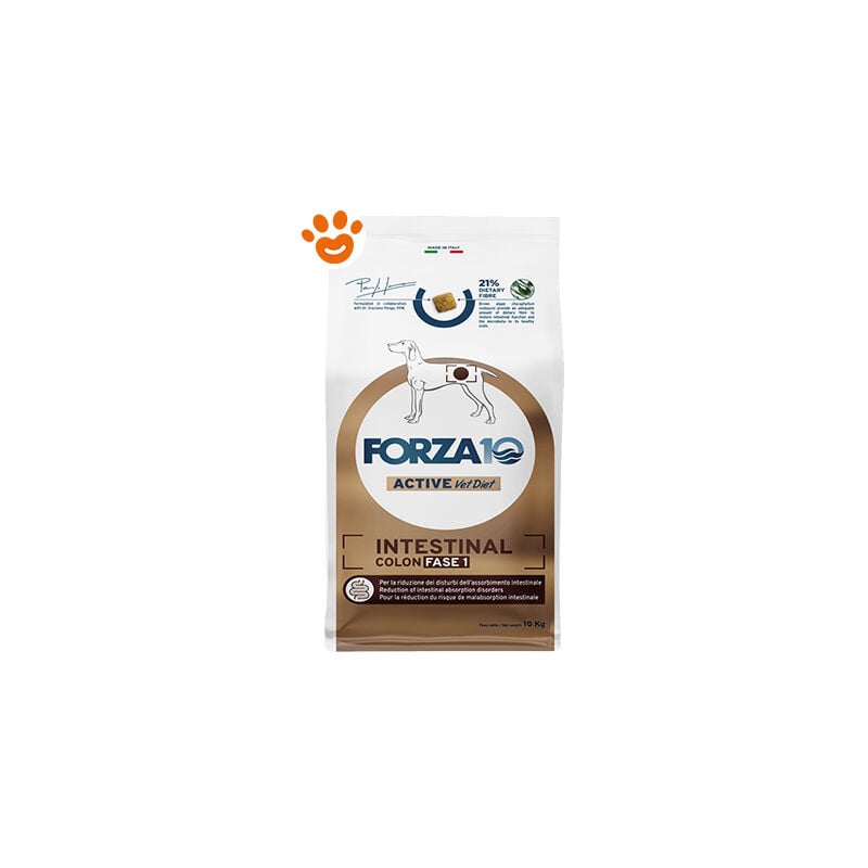 foto del prodotto dog active vetdiet intestinal colon fase 1 dog active vetdiet intestinal colon fase 1 - sacco da 10 kg - forza10