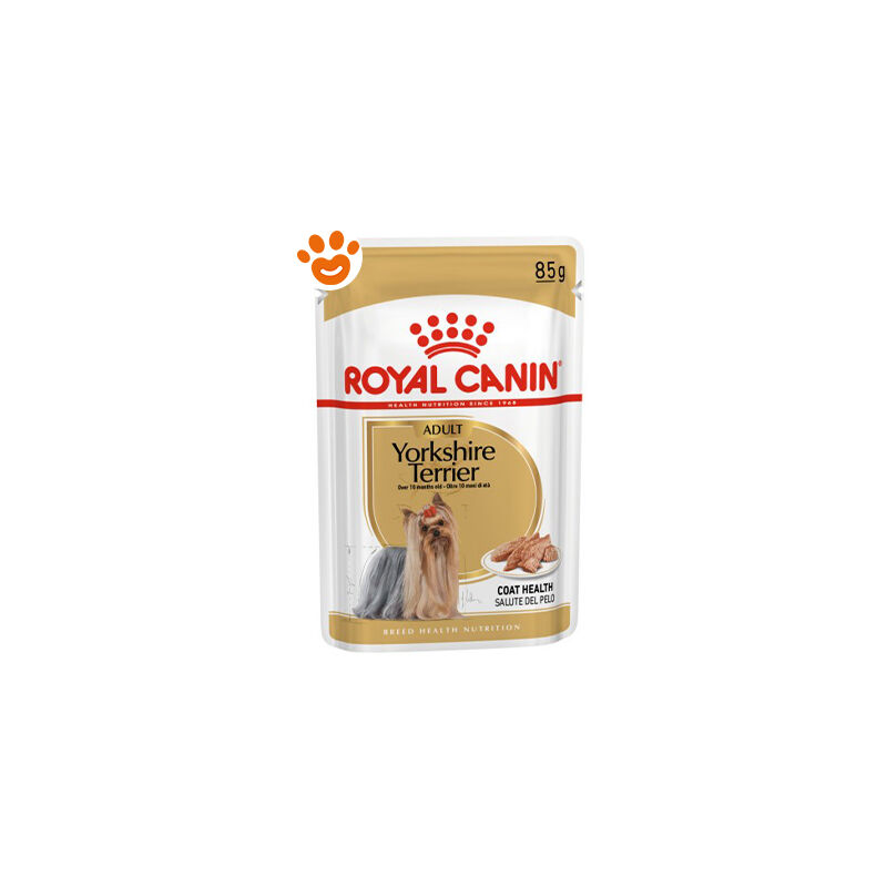 foto del prodotto dog adult yorkshire terrier dog adult yorkshire terrier bustina da 85 gr royal canin