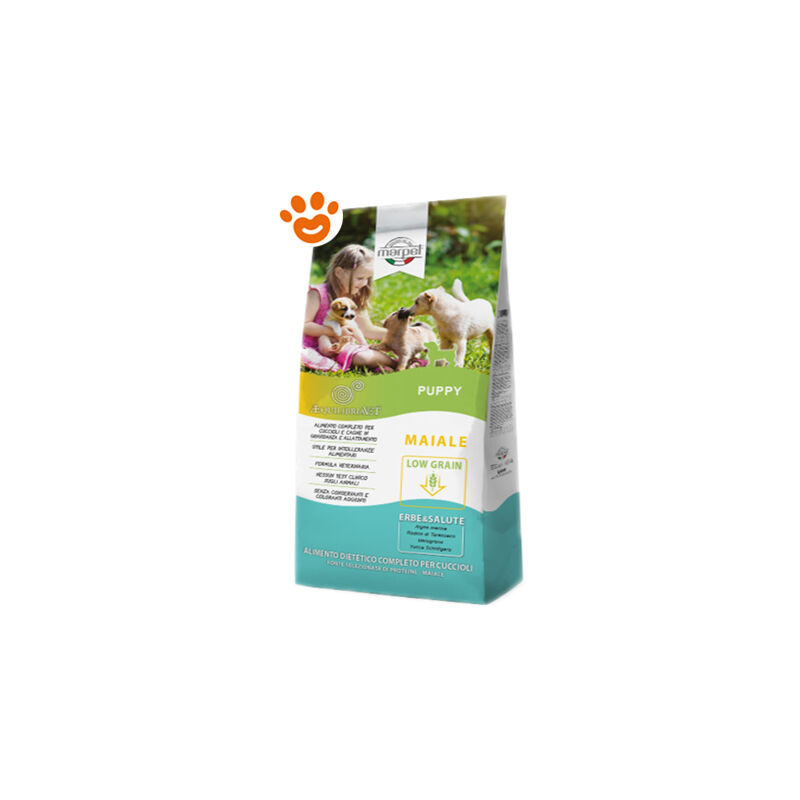 foto del prodotto dog aequilibriavet puppy all breed maiale dog aequilibriavet puppy all breed maiale sacco da 12 kg marpet