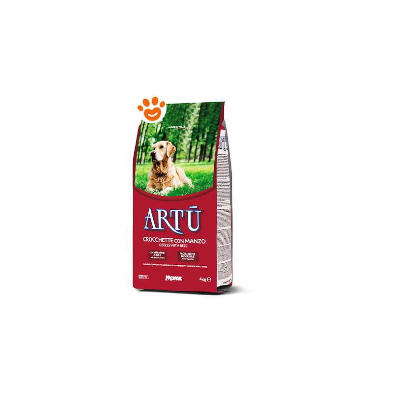 foto del prodotto dog art con manzo dog art con manzo sacco da 20 kg monge