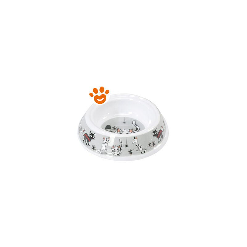 foto del prodotto dog cat ciotola melamina dog cat ciotola melamina ciotola da 300 ml camon