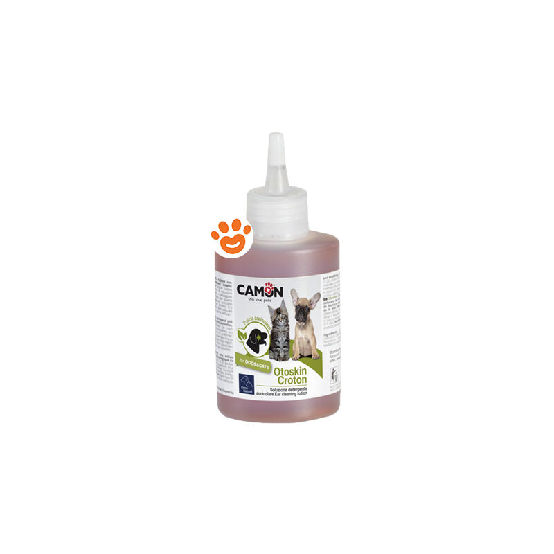 foto del prodotto dog cat orme naturali otoskin dog cat orme naturali otoskin confezione da 100 ml camon