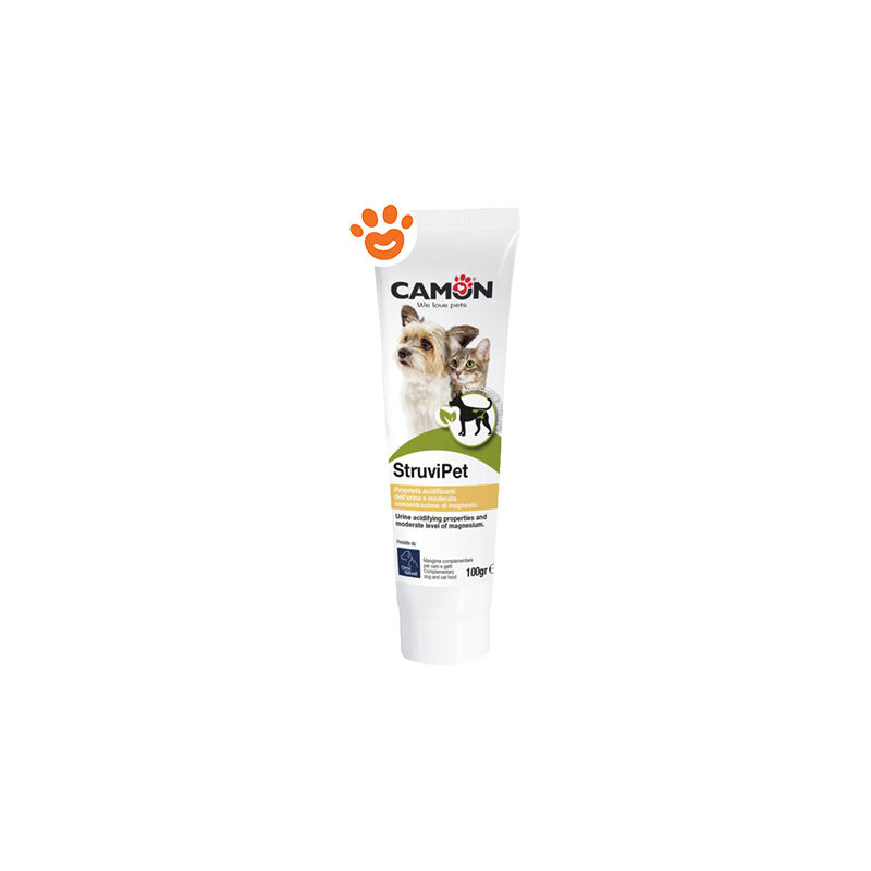 foto del prodotto dog cat orme naturali struvipet pasta dog cat orme naturali struvipet pasta confezione da 100 gr camon