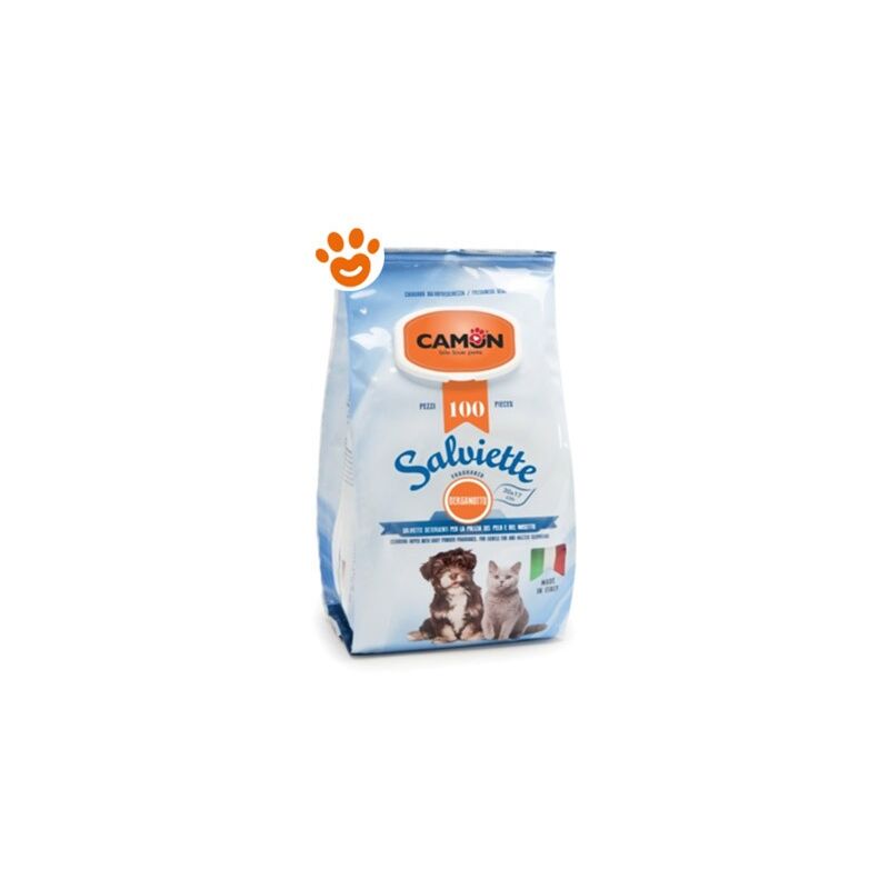 foto del prodotto dog cat salviette dog cat salviette bergamotto camon