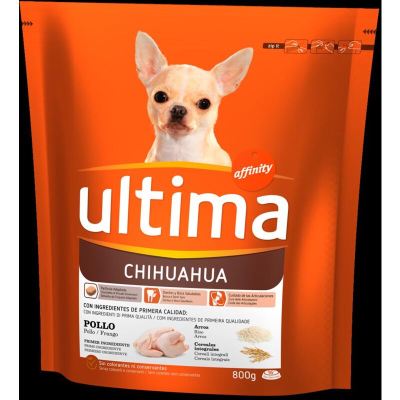 foto del prodotto dog croccantini cane 800 grammi chihuahua ultima