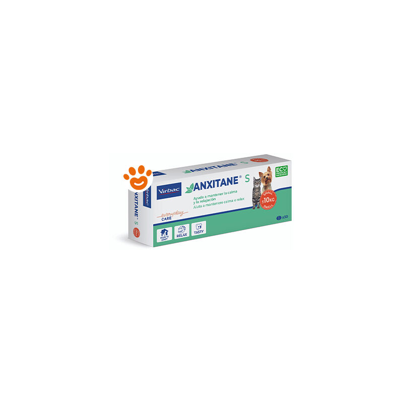 foto del prodotto dog e cat anxitane small dog e cat anxitane small confezione da 30 compresse virbac