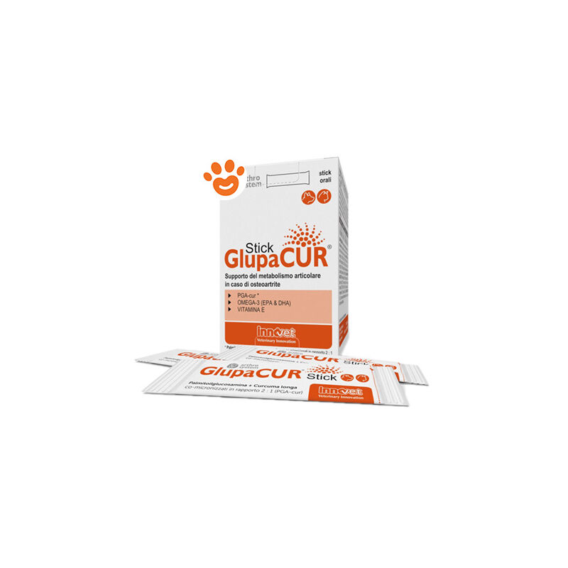 foto del prodotto dog e cat glupacur stick dog e cat glupacur stick confezione da 30 stick innovet