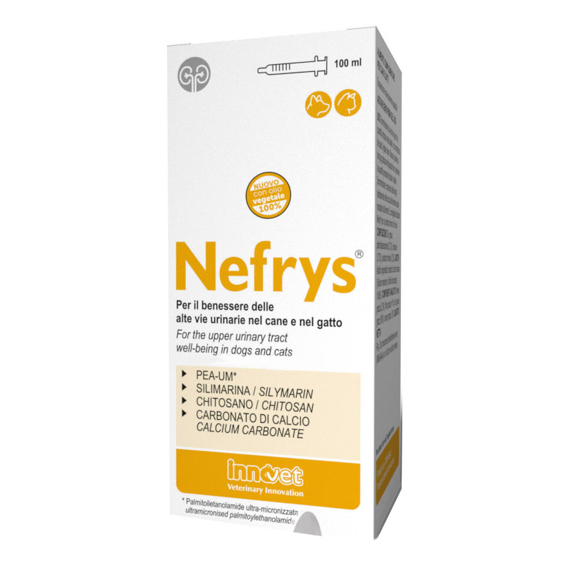 foto del prodotto dog e cat nefrys dog e cat nefrys confezione da 100 ml innovet
