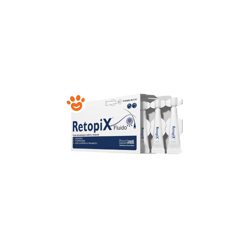 foto del prodotto dog e cat retopix fluido dog e cat retopix fluido confezione da 10 fiale innovet