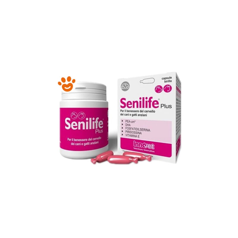 foto del prodotto dog e cat senilife plus dog e cat senilife plus confezione da 60 capsule innovet