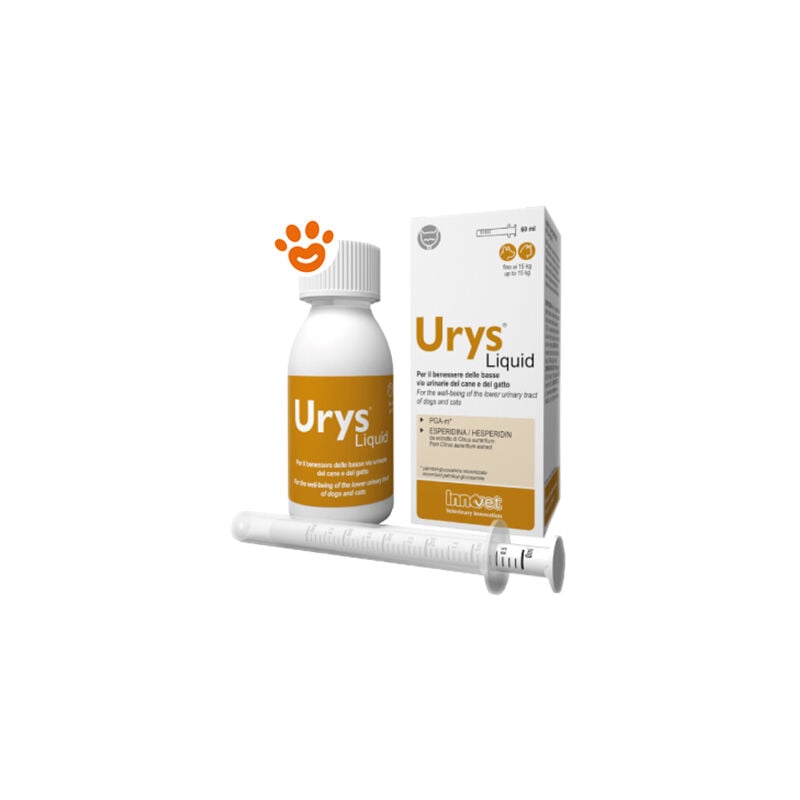 foto del prodotto dog e cat urys liquid dog e cat urys liquid confezione da 60 ml innovet