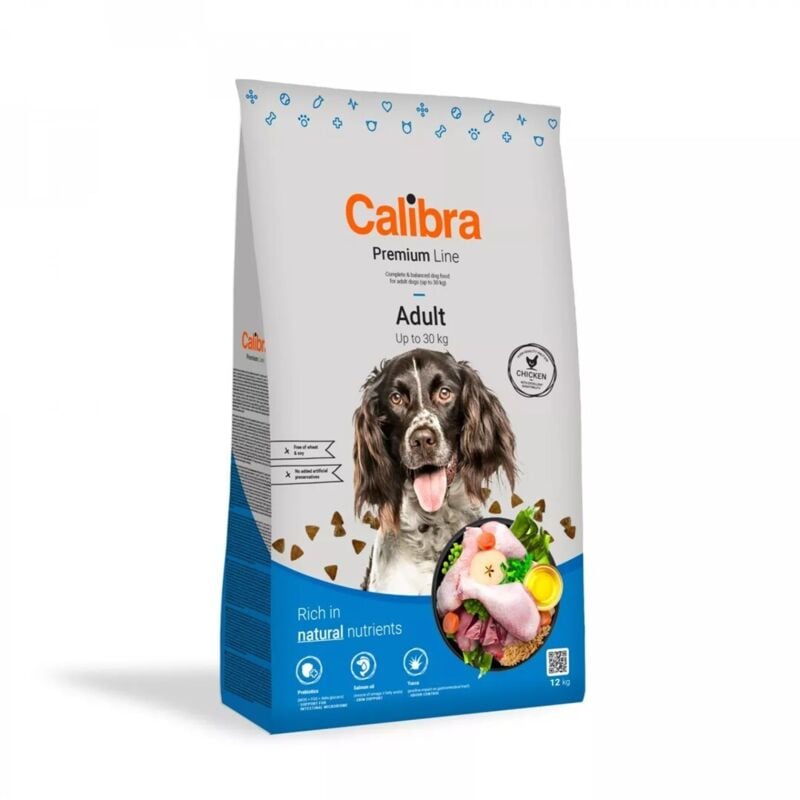 foto del prodotto dog line premium adult 12kg - calibra