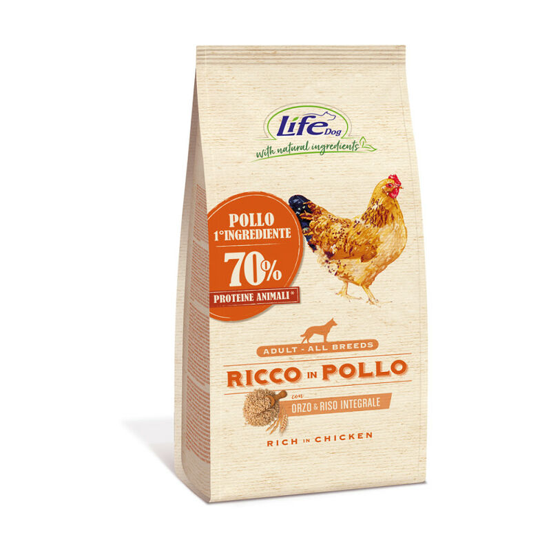 foto del prodotto dog per cani adulti da 12 kg life