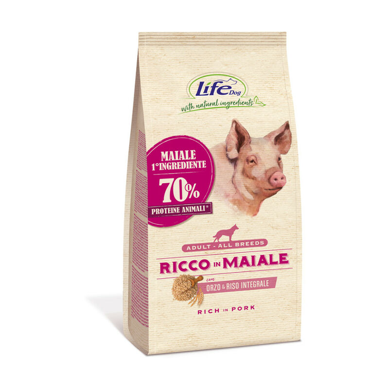 foto del prodotto dog per cani adulti da 2 kg life