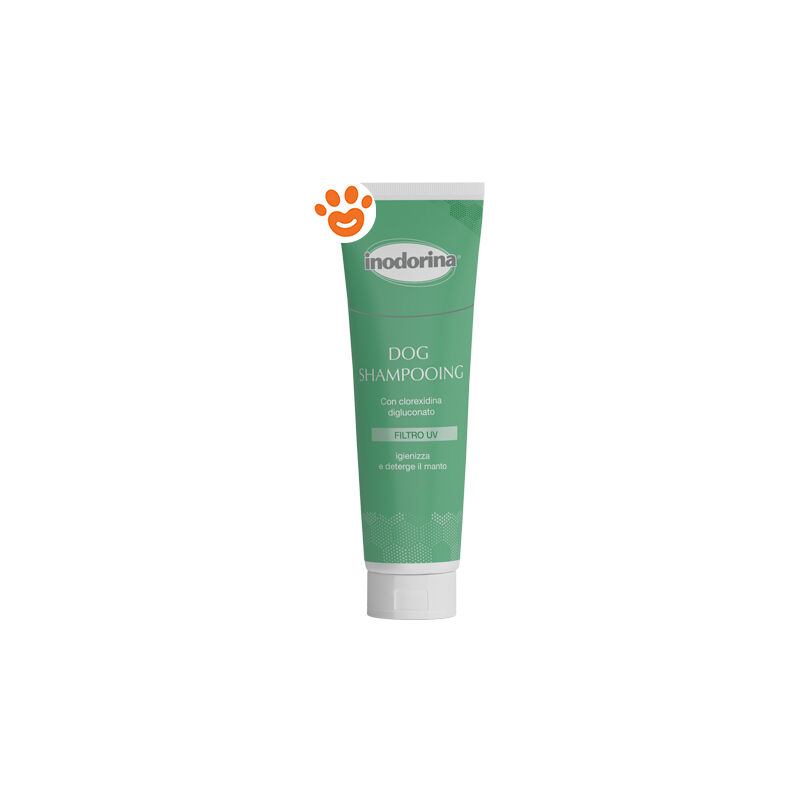 foto del prodotto dog shampooing con clorexidina dog shampooing con clorexidina confezione da 250 ml inodorina
