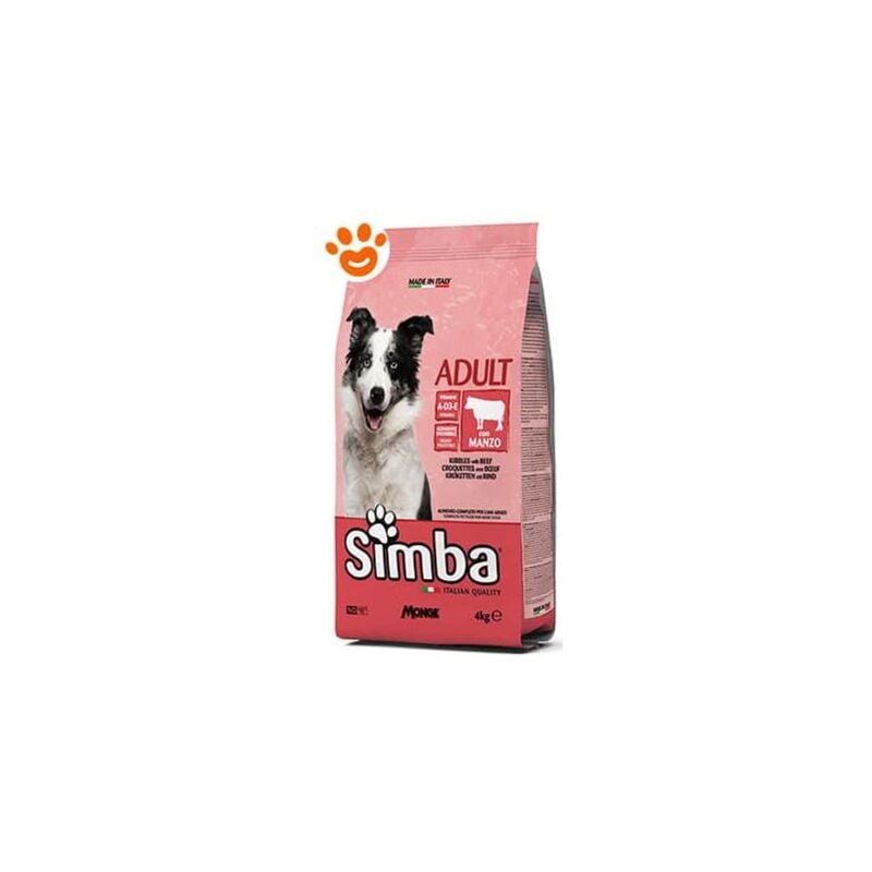 foto del prodotto dog simba con manzo dog simba con manzo sacco da 10 kg monge