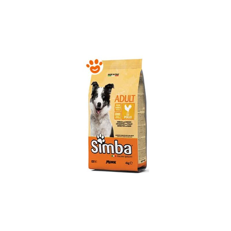 foto del prodotto dog simba con pollo dog simba con pollo sacco da 10 kg monge