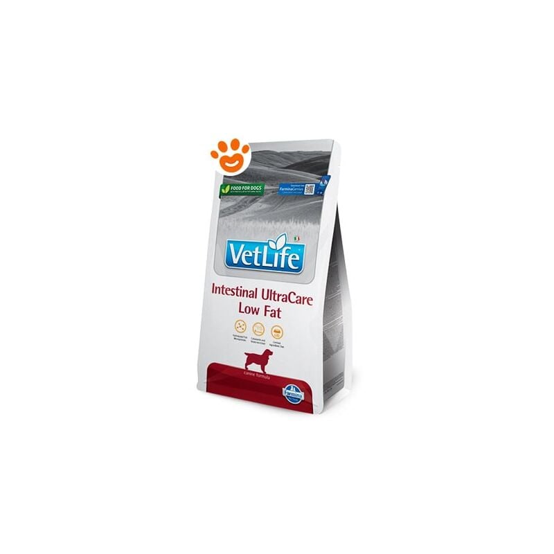 foto del prodotto dog vet life intestinal ultracare low fat dog vet life intestinal ultracare low fat sacco da 1,5 kg farmina