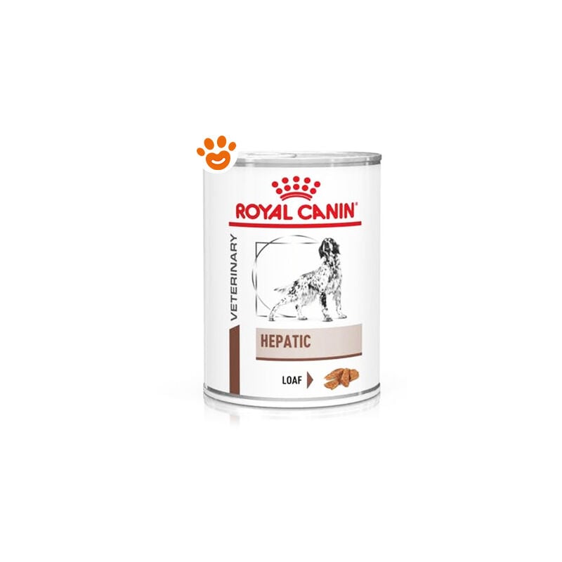 foto del prodotto dog veterinary diet hepatic dog veterinary diet hepatic lattina da 420 gr royal canin