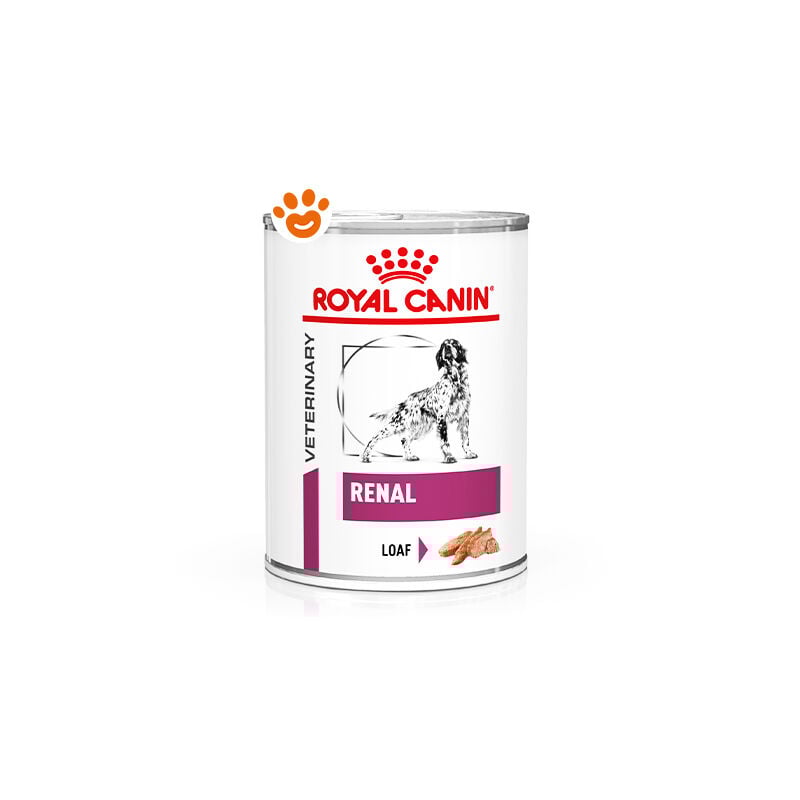 foto del prodotto dog veterinary diet renal dog veterinary diet renal lattina da 410 gr royal canin