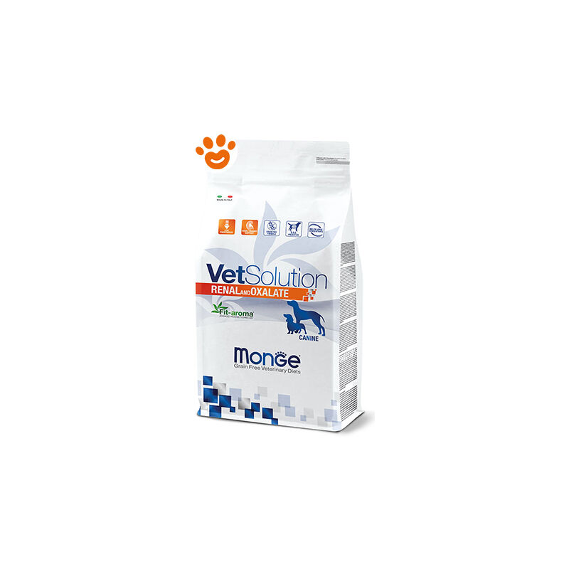 foto del prodotto dog vetsolution renal and oxalate dog vetsolution renal and oxalate sacco da 2 kg monge