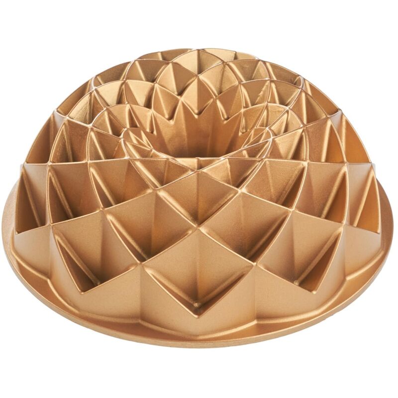foto del prodotto dolcidea mopita, stampo per torta in alluminio pressofuso, 24 cm, tortiera antiaderente resistente alle alte temperature, forma stampo a diadema