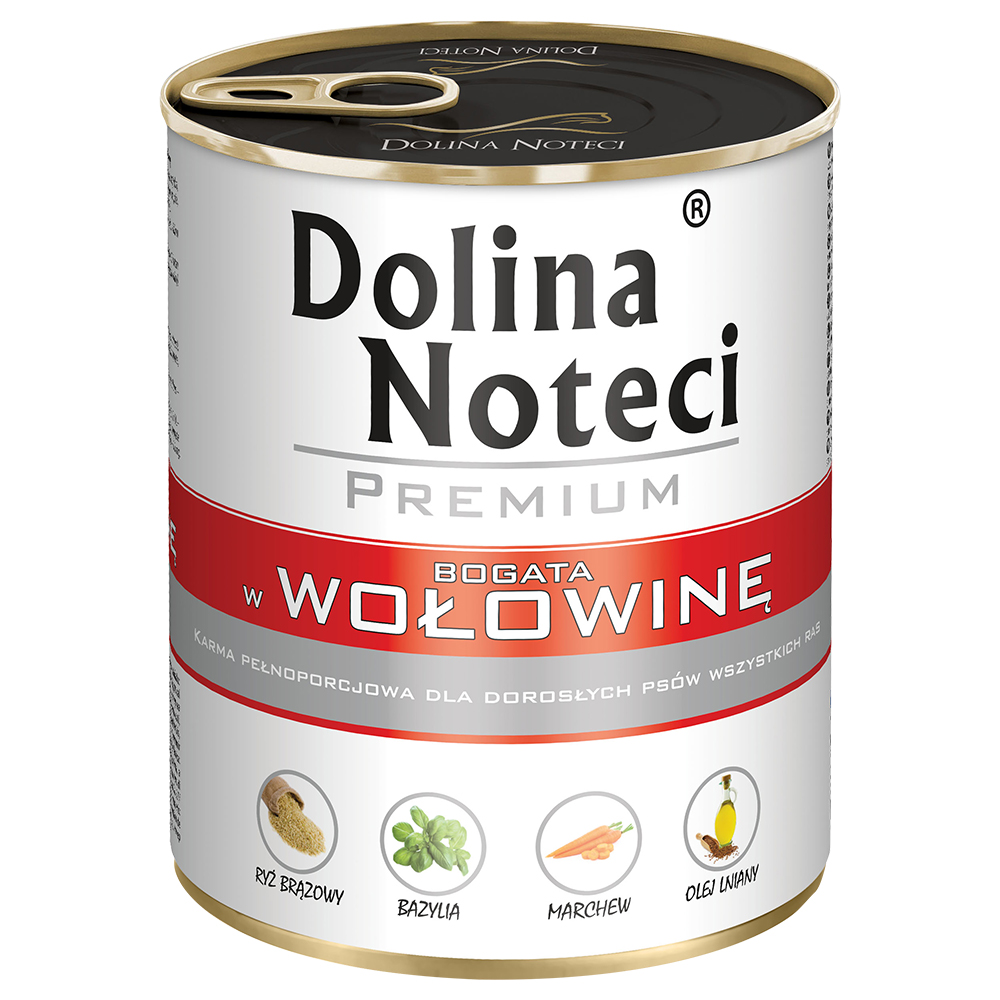 foto del prodotto dolina noteci premium, 12 x 800 g manzo