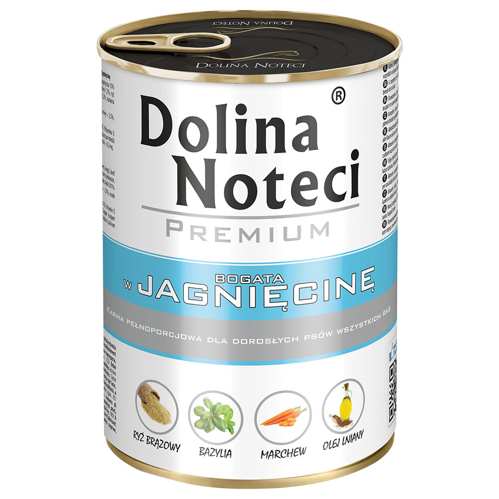 foto del prodotto dolina noteci premium, 24 x 400 g agnello