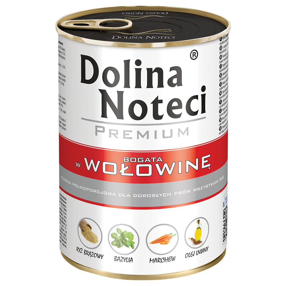 foto del prodotto dolina noteci premium, 24 x 400 g manzo