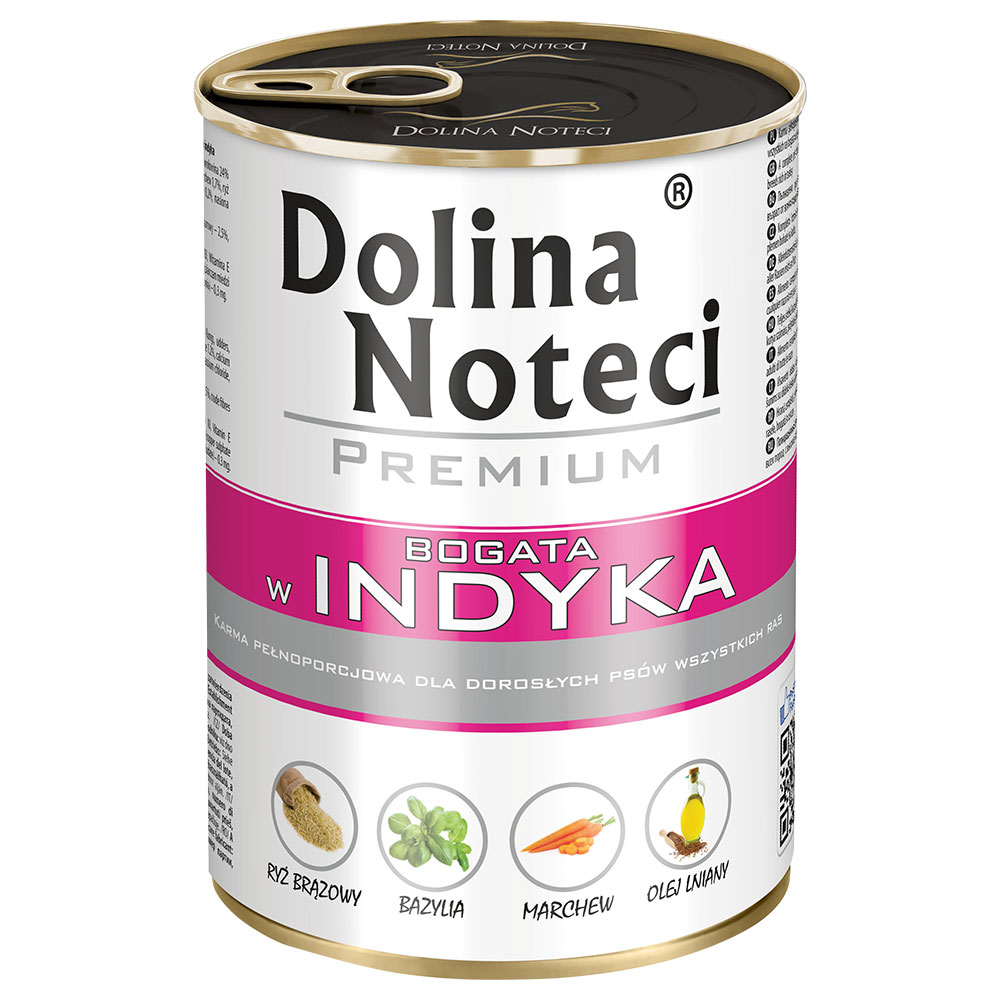 foto del prodotto dolina noteci premium, 24 x 400 g tacchino
