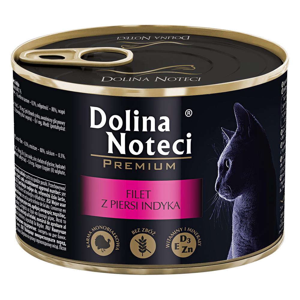 foto del prodotto dolina noteci premium filetti, 12 x 185 g tacchino