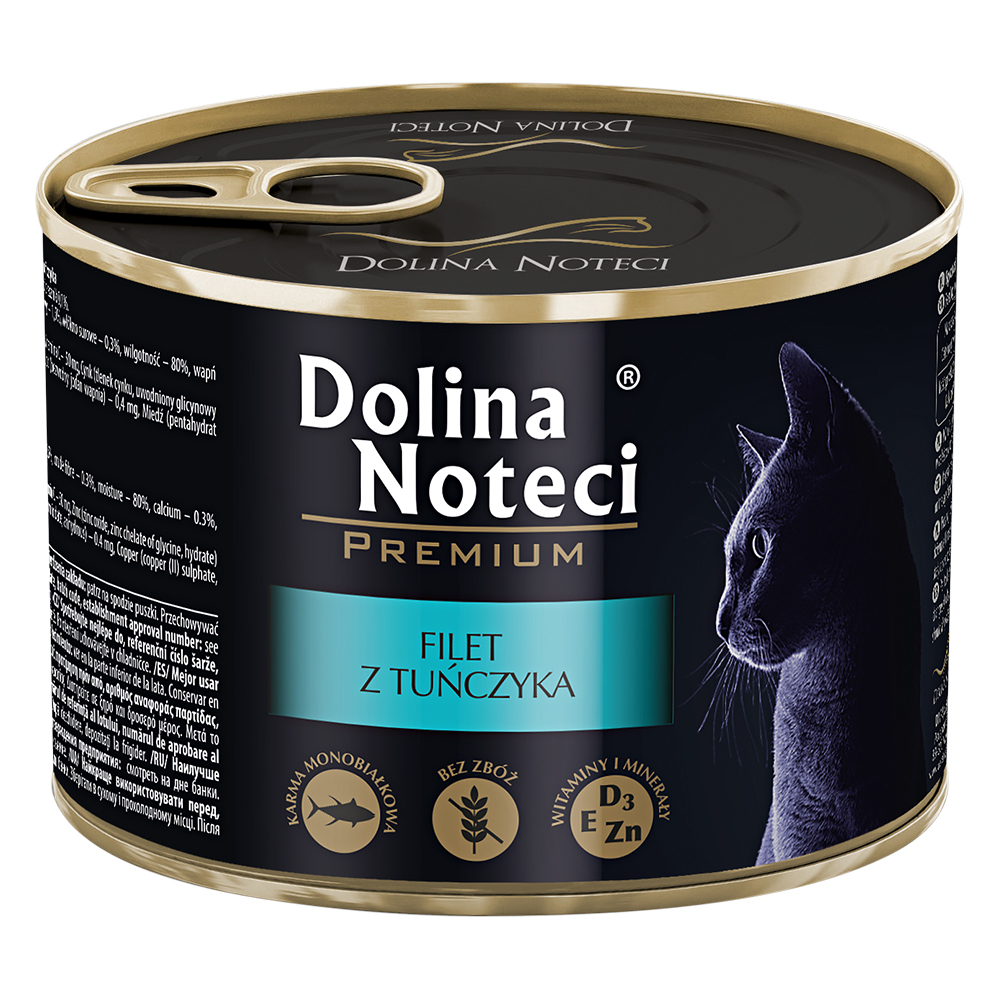 foto del prodotto dolina noteci premium filetti, 12 x 185 g tonno