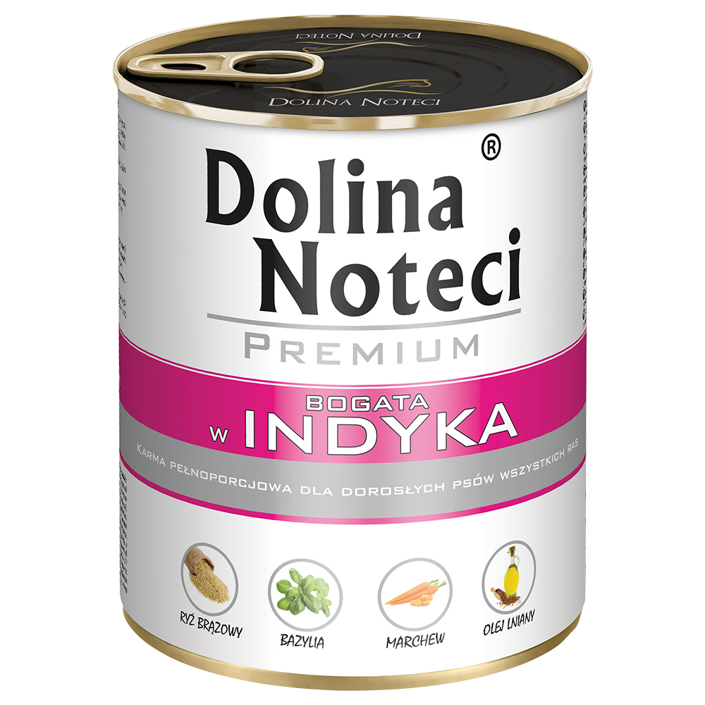 foto del prodotto dolina noteci premium, megapack risparmio 24 x 800 g - tacchino