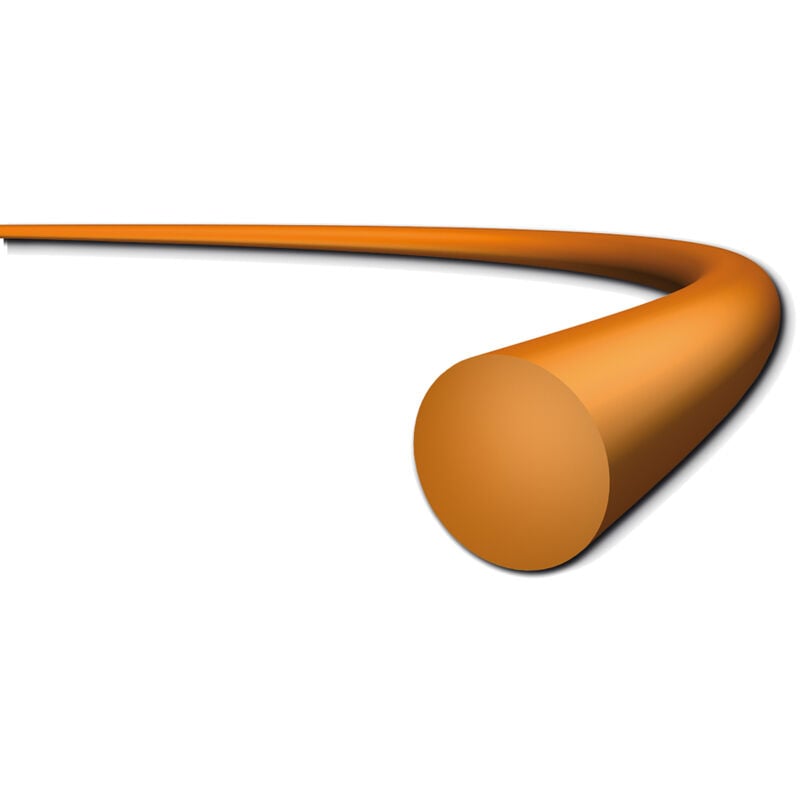 foto del prodotto dolmar makita 369224792 filo arancione tondo decespugliatore tagliabordi 2,4mmx15m