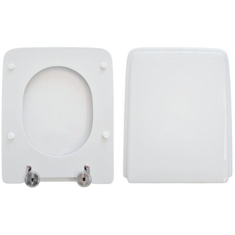foto del prodotto dolomite copriwater ebla compatibile in poliestere bianco