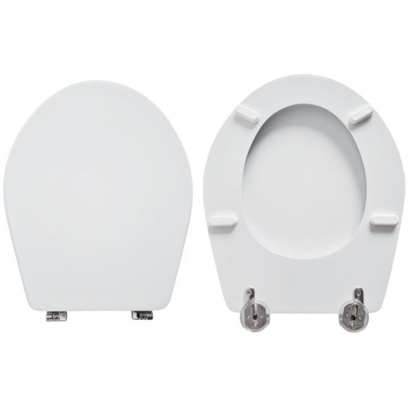 foto del prodotto dolomite copriwater quarzo compatibile in poliestere bianco