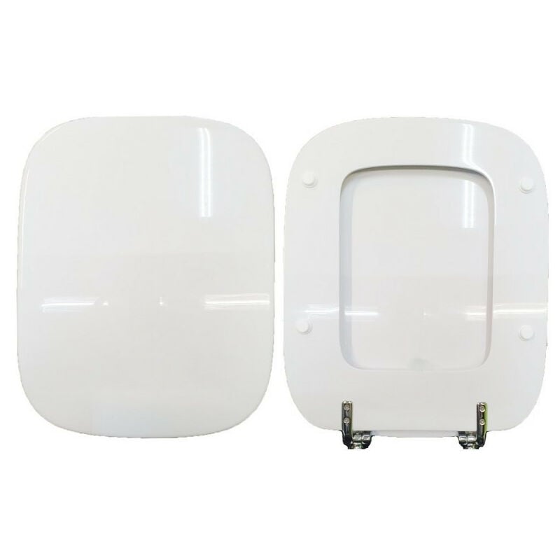 foto del prodotto dolomite copriwater rio compatibile in poliestere bianco