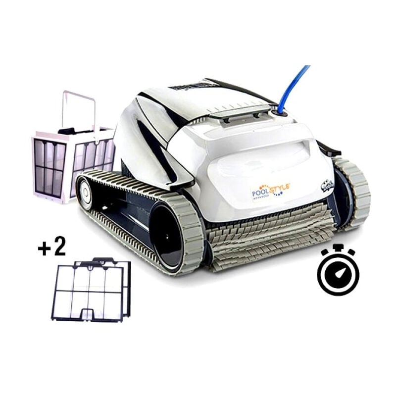 foto del prodotto dolphin poolstyle ag advance timer digital robot elettrico pulitore per piscina fino a 10 mt fondo pareti linea my2025