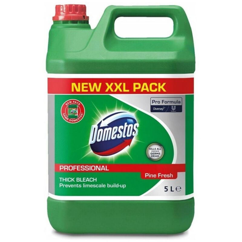 foto del prodotto domestos gel detergente professional xxl bagni pino 500 ml