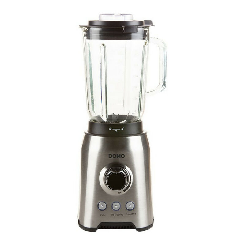 foto del prodotto domo frullatore 1,5l 1000w in acciaio inox do710bl