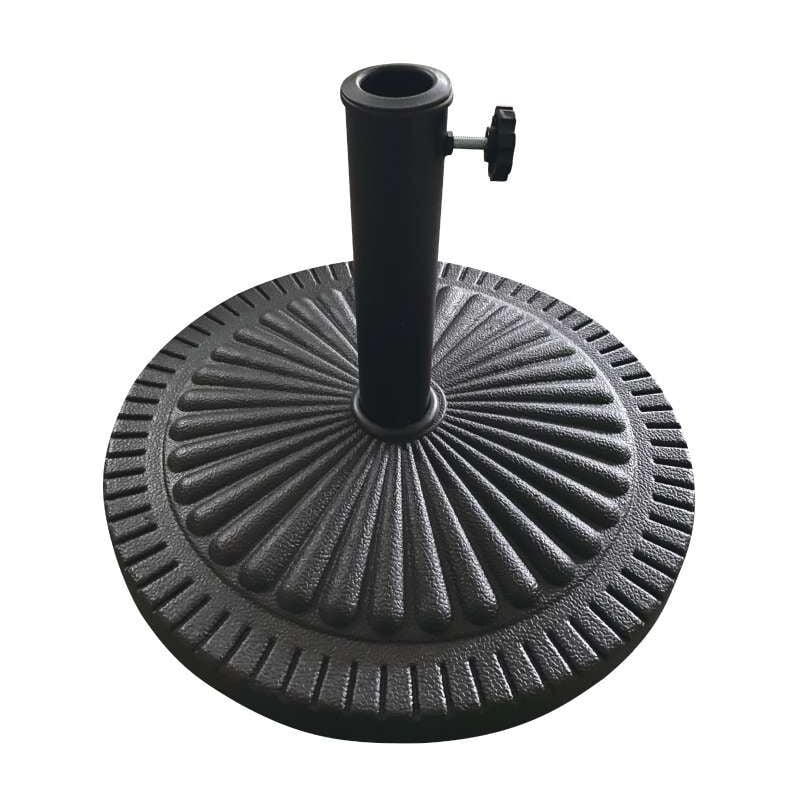 foto del prodotto domo mea base per ombrellone nero 49x33 cm
