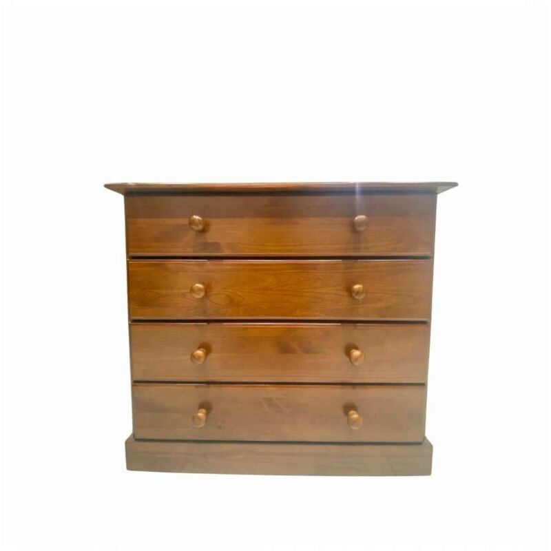 foto del prodotto domo mea cassettiera classic 4 cassetti in legno massello 78x86x43 cm