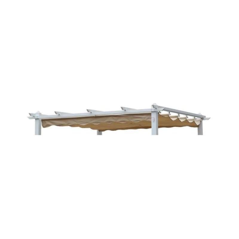 foto del prodotto domo mea copertura di ricambio per pergola yf3809 bianco 3x3 m