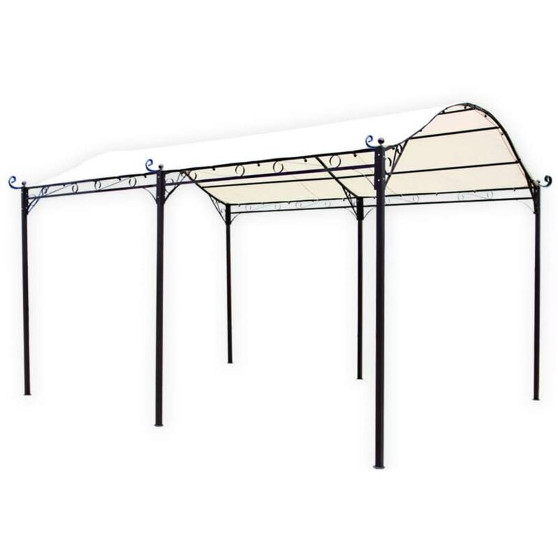 foto del prodotto domo mea gazebo carport beige 3x4 m