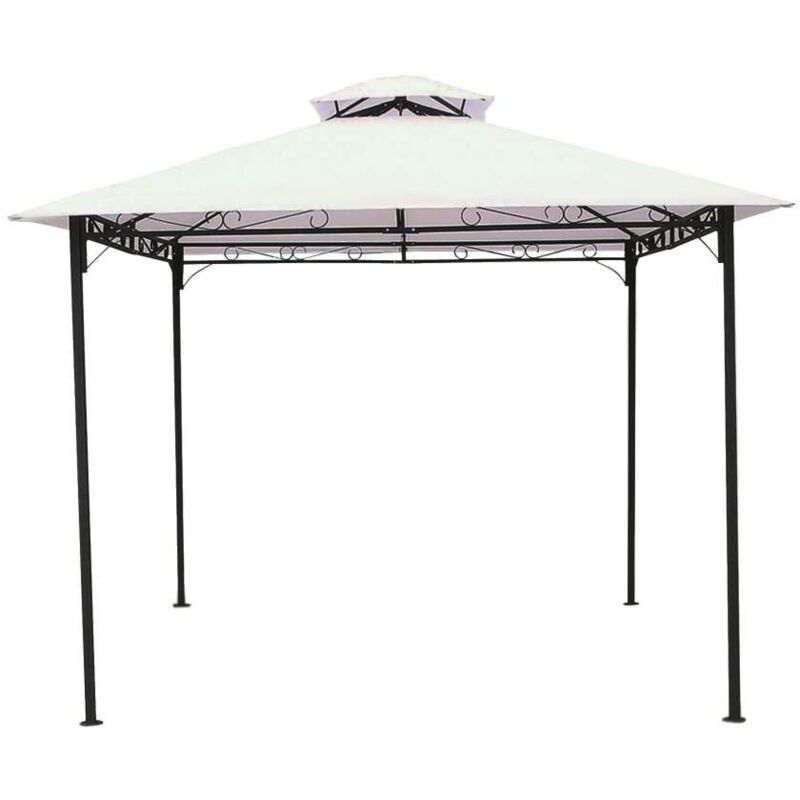 foto del prodotto domo mea telo di ricambio per gazebo yf3136b beige 3x3m