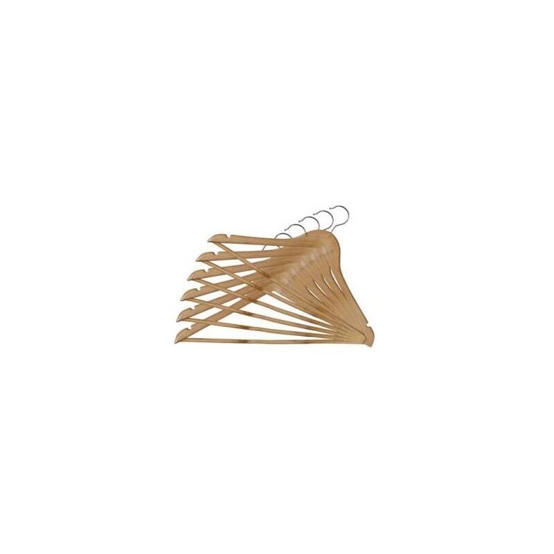 foto del prodotto domopack living set 6 grucce appendiabiti in legno