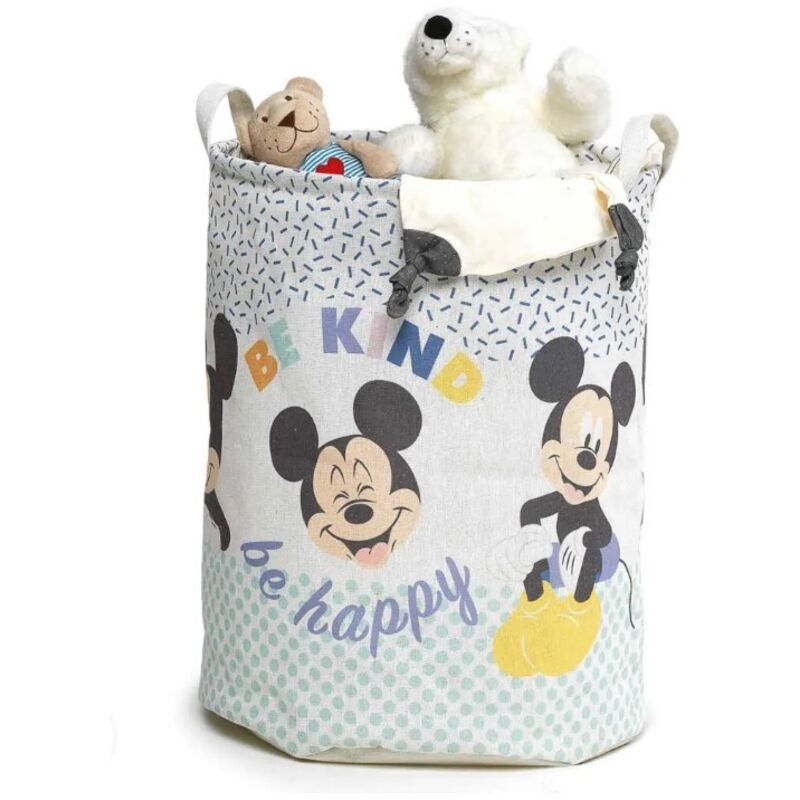 foto del prodotto domopak portagiochi tondo mickey mouse35x36x35cm